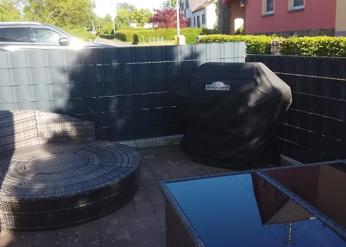 Teufelsstein, Wandern, Ausblick, Freilichtbuehne, Loreley, 3 Burgenblick, Rhein, 30m2 Terrasse, Grillen, Entspannen, Natur, Rodelbahn, Wlan, Parkplatz, *